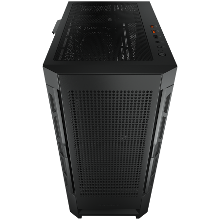 COUGAR | Case Airface Black | PC Case | Mid Tower / Mesh Front Panel / 1 x 120mm Fan / TG Left Panel / Black [4]