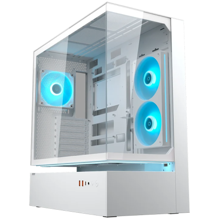 Componente PC - COUGAR CFV235 PC Case, Mid Tower, White