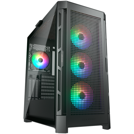 Carcase - COUGAR | Duoface Pro RGB | PC Case | Mid Tower / TG & Airflow Front Panel / 4 x ARGB Fans / TG Left Panel
