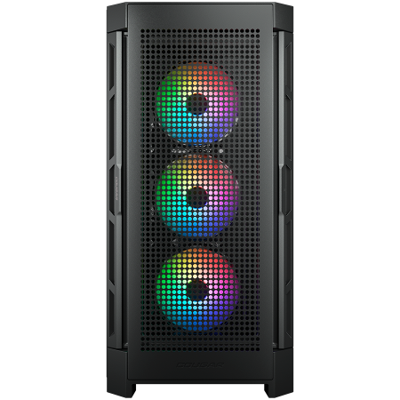 COUGAR | Duoface Pro RGB | PC Case | Mid Tower / TG & Airflow Front Panel / 4 x ARGB Fans / TG Left Panel [2]