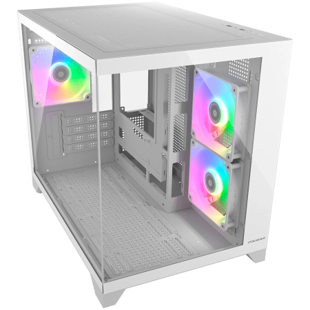 COUGAR FV150 Mini RGB PC Case, Mid tower, White [1]