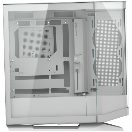 COUGAR | FV270 White | PC Case | Mid tower / Tempered, Curved Glass Perimeter / Quick Detachable Air Filters / Up to 9 Fans (1x120mm RGB Preinstalled) / White [3]