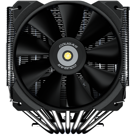Cougar I Forza 135 I Dual Tower Air Cooling I 128 x 140 x 160mm / Reflow / 1x 140mm & 1x 120mm HDB fans incl. clips for 3rd fan / 1391g [1]