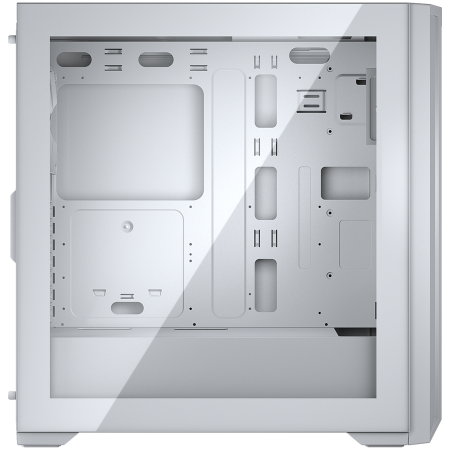 COUGAR | MX330-G Pro White | PC Case | Mid Tower / Mesh Front Panel / 1 x 120mm Fan / TG Left Panel [2]
