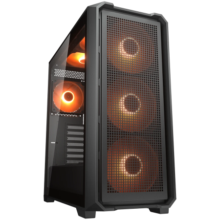Componente PC - COUGAR MX600 Air PC Case, Mid Tower, Black