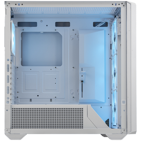 COUGAR | MX600 White | PC Case | Mid Tower / Mesh Front Panel / 3 x 140mm + 1 x 120mm Fans / Transparent Left Panel [5]