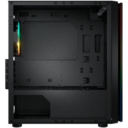 COUGAR | Purity RGB Black | PC Case | Mini Tower / TG Front Panel with ARGB strip / 1 x ARGB Fan / 3mm TG Left Panel [3]