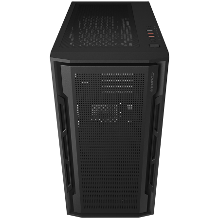 COUGAR | Uniface Mini Black| PC Case | Mini Tower / Mesh Front Panel / 1 x 120mm Fan / TG Left Panel [1]