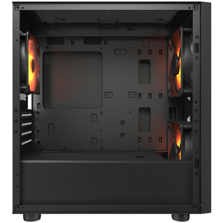 COUGAR | Uniface Mini RGB Black| PC Case | Mini Tower / Mesh Front Panel / 2 x 140mm RGB Fans + 1 x 120mm RGB Fan / TG Left Panel [3]