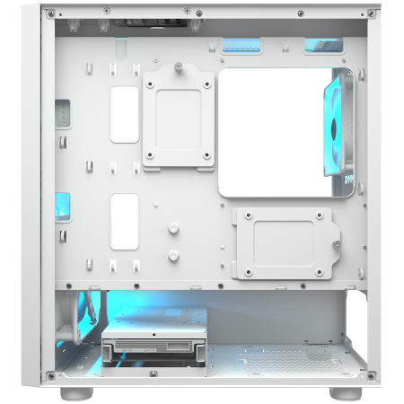 COUGAR | Uniface Mini RGB White| PC Case | Mini Tower / Mesh Front Panel / 2 x 140mm RGB Fans + 1 x 120mm RGB Fan / TG Left Panel [4]