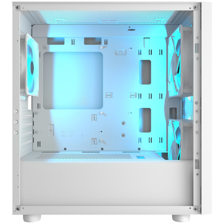 COUGAR | Uniface Mini RGB White| PC Case | Mini Tower / Mesh Front Panel / 2 x 140mm RGB Fans + 1 x 120mm RGB Fan / TG Left Panel [3]