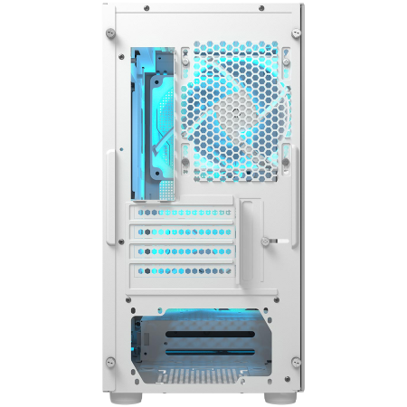 COUGAR | Uniface Mini RGB White| PC Case | Mini Tower / Mesh Front Panel / 2 x 140mm RGB Fans + 1 x 120mm RGB Fan / TG Left Panel [5]