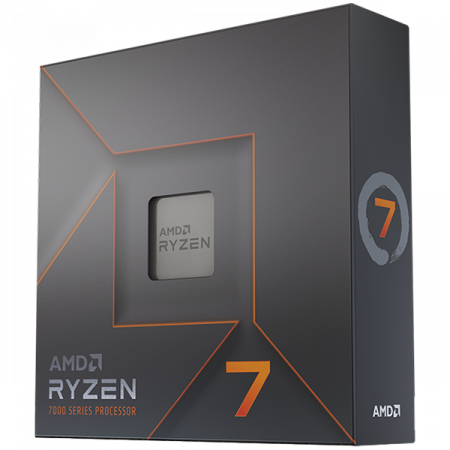 CPU - AMD CPU Desktop Ryzen 7 8C/16T 7700X (4.5/5.0GHz Boost,40MB,105W,AM5) box, with Radeon Graphics