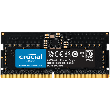 Laptop, Tablete & Telefoane - Crucial 8GB DDR5-5600 SODIMM CL46 (16Gbit)