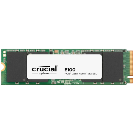 Componente PC - Crucial E100 1TB SSD PCIe 4.0 Gen4 M.2 2280 NVMe, Read/Write: 5000/3000 MB/s