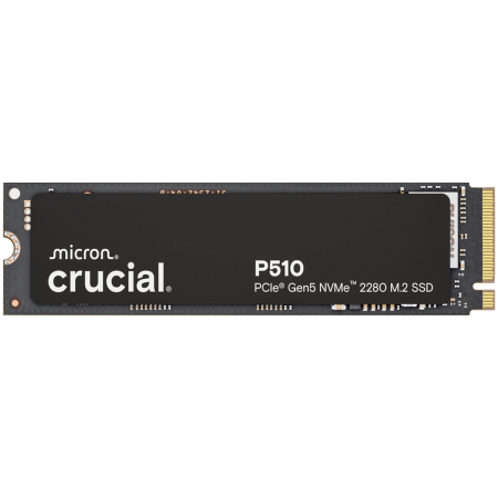 SSD - Crucial P510 2TB PCle Gen5 NVMe 2280 M.2 SSD