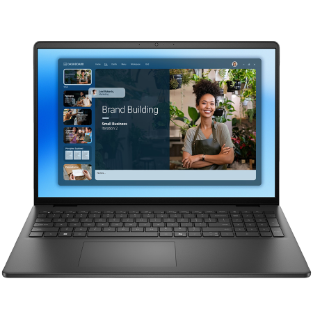 Laptop, Tablete & Telefoane - Dell 16,16" 16:10 FHD+(1920x1200)AG No-Touch 300nits,Intel Core 7 150U(10Cores,up to 5.4GHz),16GB(2x8)5200MT/s DDR5,1TB(M.2)PCIe NVMe SSD,Intel Graphics,RTL8852BE Wi-Fi 6(2x2)802.11ax+BT,Backlit Kb,FG