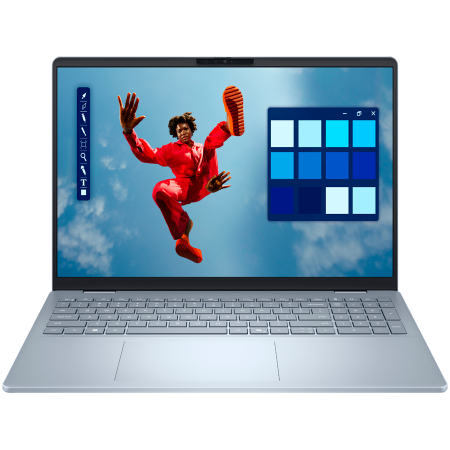 Laptop, Tablete & Telefoane - Dell 16 Plus,16" 2.5K(2560x1600)AG 300nits WVA/IPS,Intel Core Ultra 7 256V(47 TOPS NPU 8cores/4.8GHz),16GB 8533MT/s(onboard),512GB(M.2)PCIe NVMe SSD,Intel Arc Graphics,BE201 Wi-Fi 7(2x2)+BT,Backlit Kb