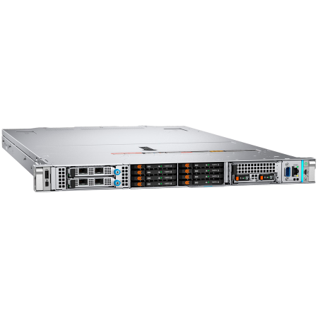 Dell PowerEdge R470 Rack Server,Intel Xeon 6 Performance 6507P 3.5G(8C/16T),32GB 6400MT/s RDIMM,2x480GB SSD SATA RI(8x2.5''HDD SAS/SATA),PERC H965i,iDRAC10 Ent 17G,1U Std Bezel,Ethernet E610-XAT2 Dual [2]