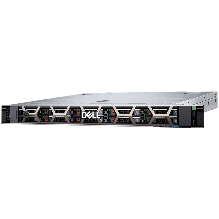Servere - Dell PowerEdge R660xs Server,Intel Xeon 4510 2.4G(12C/24T),32GB 5600MT/s RDIMM,480GB SSD SATA RI(8x2.5 HDD SAS/SATA),PERC H755,iDRAC9 Enterprise 16G,Broadcom 5720,Dual Hot-Plug PSU(1+1)700W Titanium,3