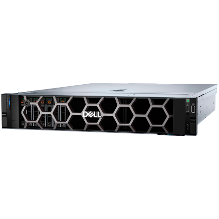Servere - Dell PowerEdge R760xs Rack Server,Intel Xeon 4514Y 2G(16C/32T),16GB 5600MT/s RDIMM,960GB SSD SATA RI(8x3.5''HDD SAS/SATA),PERC H755,iDRAC9 Enterprise 16G,2U Standard Bezel,Broadcom 5720,Dual Hot-plug 