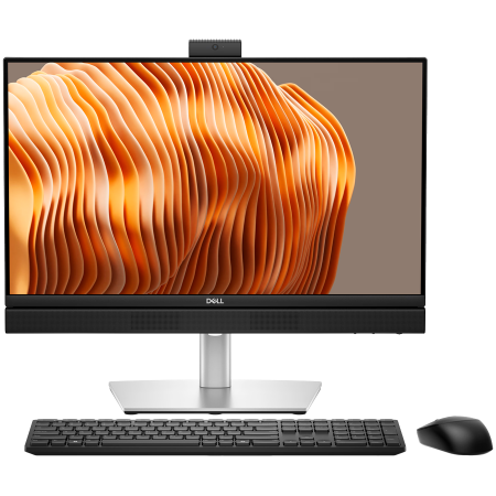 Sisteme PC & Periferice - Dell Pro 24 AIO,23.81"FHD(1920x1080)NO-Touch,Intel Core Ultra 5 245(13 TOPS NPU 14Cores,up to 5.1GHz)vPro,16GB(1x16)5600MT/s DDR5,512GB SSD,Integrated Graphics,Wi-Fi 6E(2x2)802.11ax+BT,Dell Pro Kb&Mou