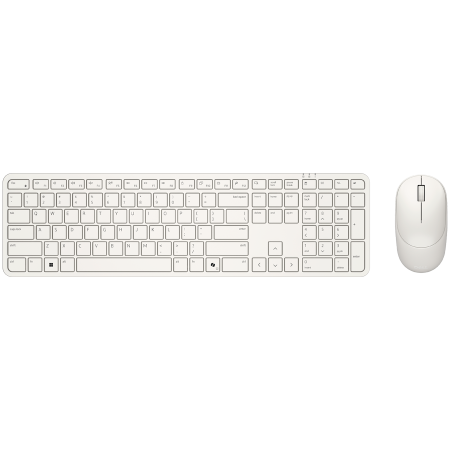 Periferice - Dell Pro 5 Keyboard and Mouse - KM526 - US International (QWERTY) - Light Ash