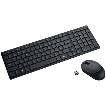 Dell Pro Compact Silent Keyboard and Mouse - KM555 - US International (QWERTY) [2]