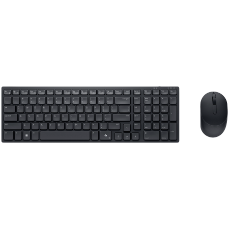 Periferice - Dell Pro Compact Silent Keyboard and Mouse - KM555 - US International (QWERTY)