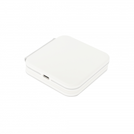 Dviced 2-in-1 foldable magnetic wireless charger - White [2]