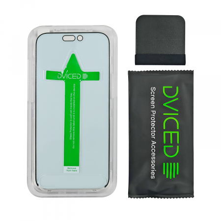 Dviced anti-blue light tempered glass screen protector edge to edge for iPhone 16 Pro Max with applicator [2]