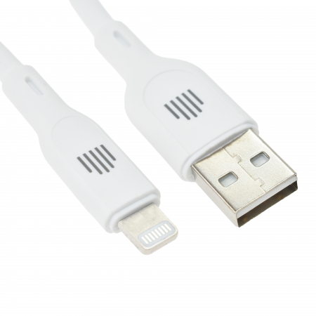 Dviced Cable USB-A to Lightning silicone 1,25m - White [3]