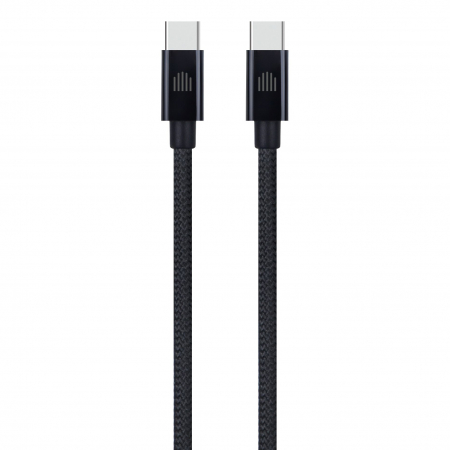 Laptop, Tablete & Telefoane - Dviced Cable USB-C to USB-C Nylon Textile 2m - Black