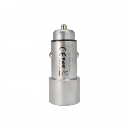 Dviced Car charger 1 USB-A, 1 USB-C - Metal [2]