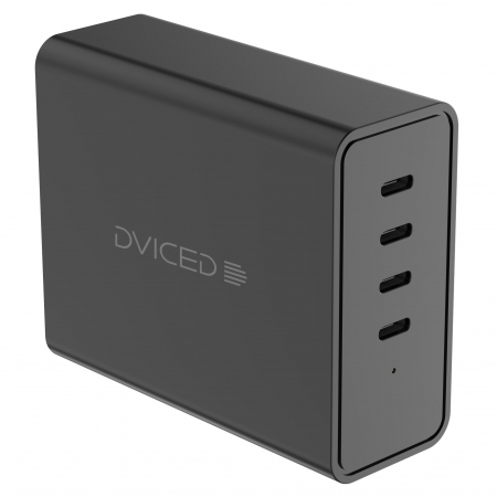 Laptop, Tablete & Telefoane - Dviced Desktop charger 140W GaN 4 USB-C EU - Black