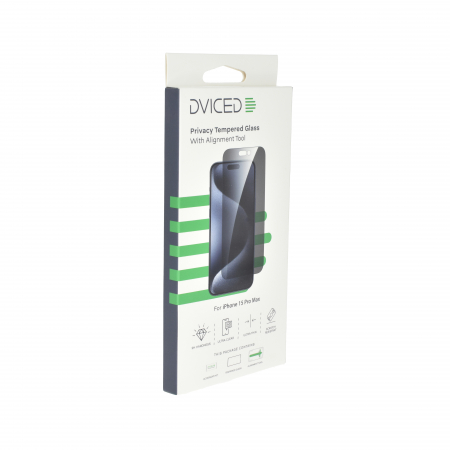 Dviced iPhone 15 pro max privacy screen protector with applicator [3]