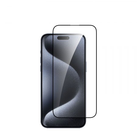 Laptop, Tablete & Telefoane - Dviced iPhone 15 pro silk print screen protector with applicator
