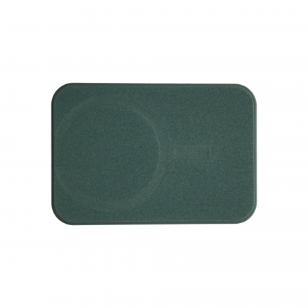 Dviced Leather magsafe foldable cardholder and stand - Blue [2]