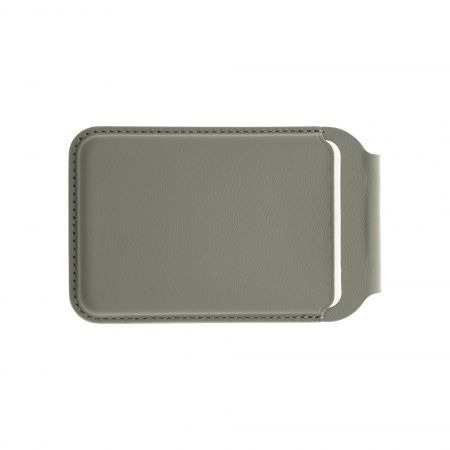Dviced Leather magsafe foldable cardholder - Grey [3]