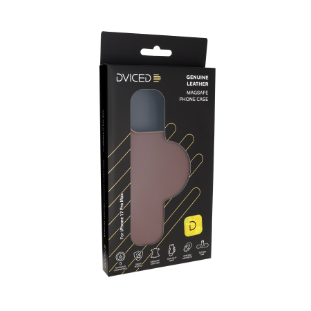 Dviced Leather MagSafe iPhone 17 Pro Max case - Brown [1]