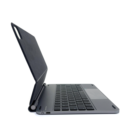 Tastaturi - Dviced Magnetic Aluminium Keyboard Case for iPad Air/Pro 11-inch - CZ - Dark Grey