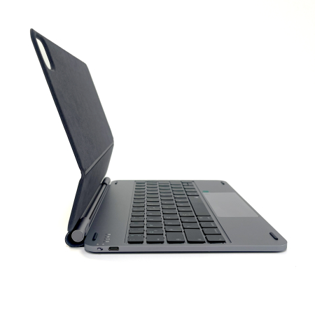 Tastaturi - Dviced Magnetic Aluminium Keyboard Case for iPad Air/Pro 11-inch - HU - Dark Grey