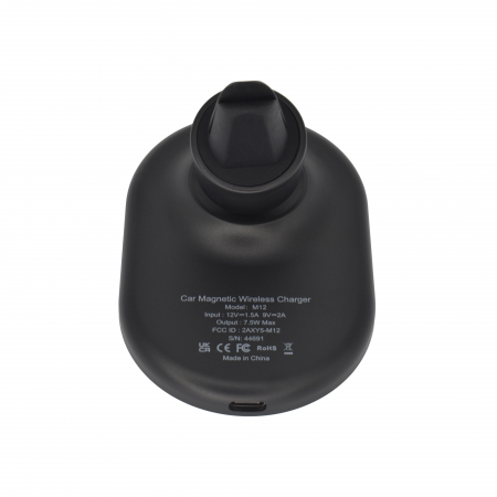 Dviced Magnetic wireless  car charger - Black [1]