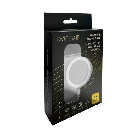 Dviced MagSafe clear case for iPhone Duo - White [2]