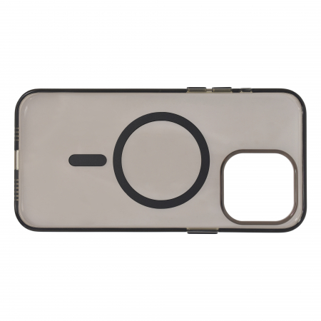 Dviced Magsafe iPhone 15 Pro Max clear case - Black [2]