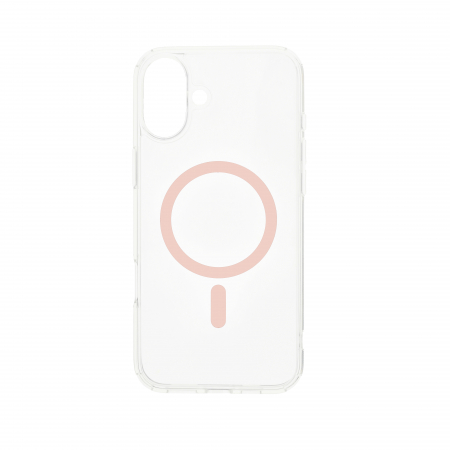 Dviced Magsafe iPhone 16  clear case - Pink [4]