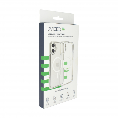 Dviced Magsafe iPhone 16 Plus clear case - White [3]