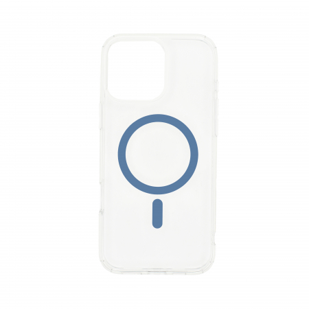 Dviced Magsafe iPhone 16 Pro clear case - Blue [1]