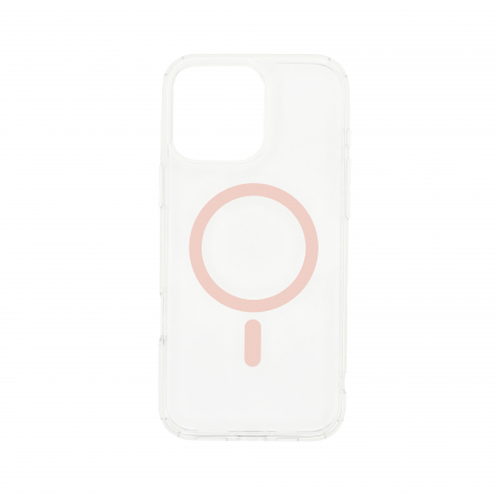 Dviced Magsafe iPhone 16 Pro clear case - Pink [4]