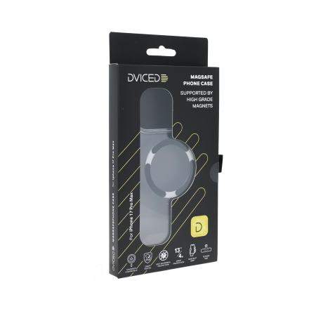 Dviced MagSafe iPhone 17 Pro Max clear case - Black [4]